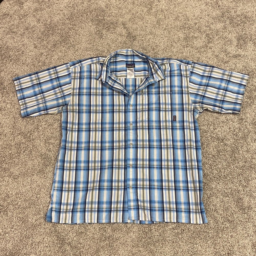 Patagonia mens short sleeve button down